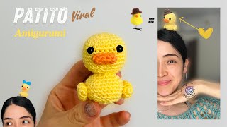 PATITO VIRAL  PATITO AMIGURUMI [upl. by Sahpec]