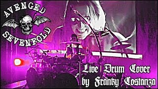 AVENGED SEVENFOLD  Hail to the king  LIVE DRUM COVER by FRANKY COSTANZA [upl. by Norahc]