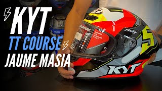 Capacete KYT TT Course Jaume Masia em 360º HD  Grid Motors [upl. by Aiset]