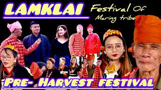 LAMKLAI  preharvest festival of maring tribe 🌽🌽 [upl. by Katy]