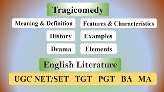 Tragicomedy Drama in English Literature Definition Characteristics Elements and Examples [upl. by Grimona]