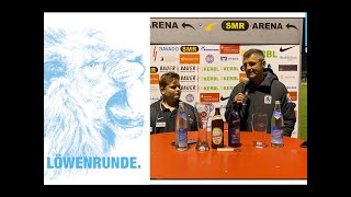 Pressekonferenz nach Buchbach gegen TSV 1860 München TotoPokal [upl. by Palila]