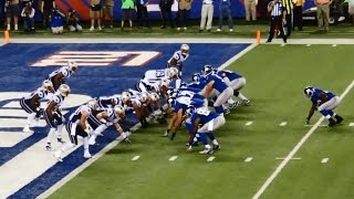 NFL本場アメフトスーパープレー集1New York Giants vs New England PatriotsNJ Metlife Stadium [upl. by Tearle]