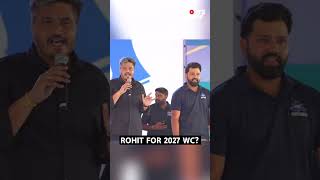 Crowed cheers as anchor ask Rohit to captain another World Cup  Sports Today [upl. by Rettke]