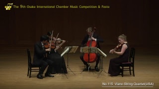 9th Osaka International Chamber Music CompetitionSection I 1st Round02 [upl. by Keithley]