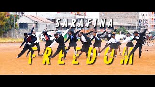 Freedom Song  Sarafina Dance Video By Utawala School of Dance [upl. by Anelhtac]