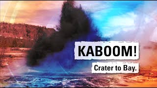 KABOOM Crater to Bay Yellowstone Volcano Update — September 2023 [upl. by Anaiek]