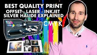 Best Quality Photo Print  OffsetLaserInkjetSilver Halide Explained [upl. by Neiht764]