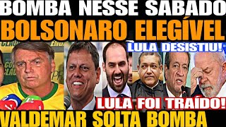 BOLSONARO ELEGÍVEL LULA DESISTIU VALDEMAR DO PL SOLTA BOMBA PT E LULA ENTRA EM DESESPERO 2026 [upl. by Atteynot]