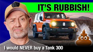 GWM Tank 300 Wrangler clone Terrible towing even worse brakes  Auto Expert John Cadogan [upl. by Assereht]