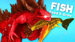 NEW GODZILLA vs PREHISTORIC PROGNATHADON  Feed amp Grow Fish [upl. by Katy]