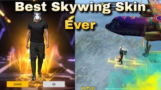 New Skywing Skin Free Fire 🔥❕Best Skywing Skin FF❕New Skydive Skin Free 🔥❕ [upl. by Ecinuahs]