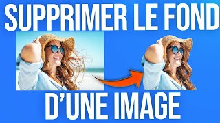 Comment supprimer le fond dune image FACILEMENT amp GRATUITEMENT [upl. by Adnama]