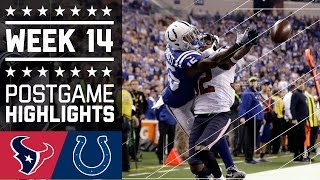 Texans vs Colts  NFL Week 14 Game Highlights [upl. by Eerac594]