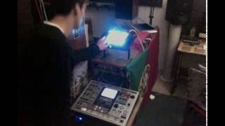 Richi S Live Act Roland MC 909 GrooveBox Dub Techno [upl. by Llerrod]