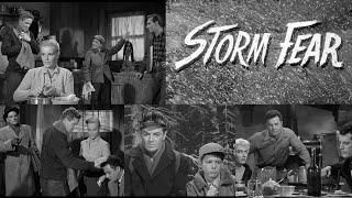 Storm Fear 1955  A Classic Crime Thriller of Betrayal [upl. by Sisak133]