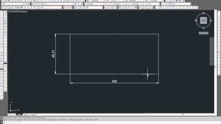 Strecken mit AutoCAD [upl. by Rfinnej]