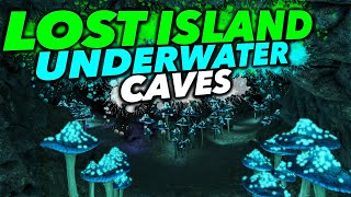 All Lost Island Underwater Cave Locations  Ark Survival Evolved [upl. by Lavelle931]