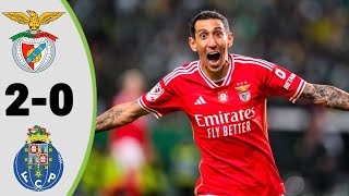 Benfica 2 × 0 Porto  Extended Highlight and All Goals Supertaca 2023 HD [upl. by Idnic]