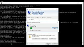 How to setup Remote Desktop on UbuntuDebianKali VPS using Xrdp XFCE4 [upl. by Anyaj]