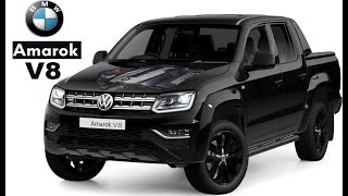 Volkswagen Amarok V8 con motor BMW Imperdible [upl. by Epilif636]