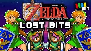 The Legend of Zelda A Link to the Past LOST BITS  Unused Content amp Debug Mode TetraBitGaming [upl. by Karilla]