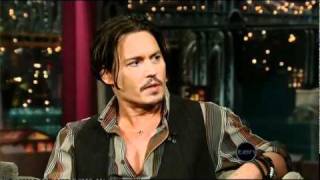 Johnny Depp Letterman [upl. by Wesle]