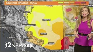 Arizona drought monitor update for Feb 15 [upl. by Jacklin]