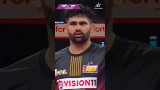 Pardeep Narwal Best Raids in PKL 11 ytshort pardeepnarwal kabaddi [upl. by Ned2]