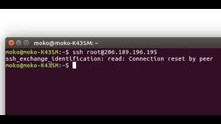 How to solve SSH Ubuntu  sshexchangeidentification read Connection reset by peer [upl. by Bodwell762]