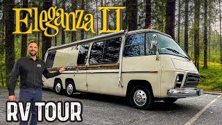 DEEP DIVE Tour GMC Motorhome AllOriginal Vintage RV [upl. by Ttayw299]