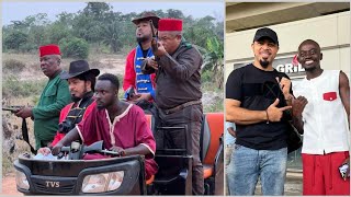 A Country Called Ghana Movie  Liwin Ramzy Nouah Awilo  BTS [upl. by Kirimia]