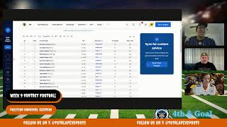 Halloween Week 9 TNF Preview Week 8 Recap More Trades Incoming [upl. by Volny]