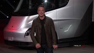 Tesla Semi amp Roadster Unveil [upl. by Aurel681]