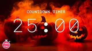 25 Minute Timer  Spooky Study Music [upl. by Nostets]