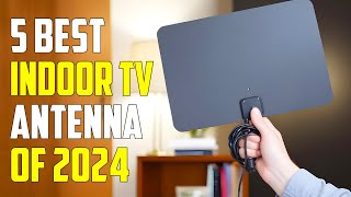 Top 5 Best Indoor TV Antenna 2024  Best Indoor TV Antennas 2024 [upl. by Ennahoj]