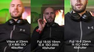 Viltrox 23mm vs Fuji 1855 vs Fuji 1680 [upl. by Scheck]