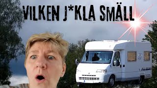 Vilken jkla smäll på vår resa  Husbilsvlogg [upl. by Kaine476]