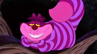 Disneys quotAlice in wonderlandquot  Alice meets Cheshire cat 1951 [upl. by Atlas]