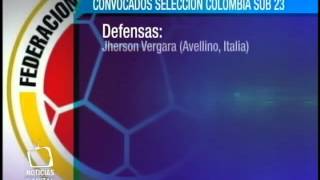 Lista de convocados de la Selección Colombia Sub 23 [upl. by Lamee]