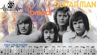 Bread  The Guitar Man Drum Score [upl. by Bond]