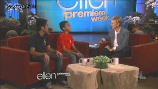 Aldrich Lloyd Talonding amp James Bucong Live  The Ellen Degeneres Show  91213 [upl. by Melisent283]