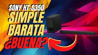 SONY HT S350 REVIEW EN ESPAÑOL 2022 🚀 ES LA MEJOR BARRA DE SONIDO DE SU GAMA 🤔 [upl. by Lipinski]