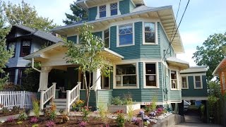 1908 Vintage American Foursquare Craftsman Home in Seattle [upl. by Prasad]