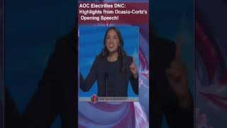 Watch AOC Ignite the DNC Crowd with Passionate Opening Night Speech shorts [upl. by Koetke]