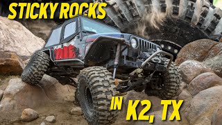 Katemcy Rocks in Texas Advanced Rock Crawling [upl. by Brandi]