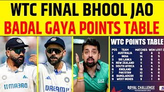 WTC POINTS TABLE BADAL GAYA POINTS TABLE WTC FINAL BHOOL JAO TEAM INDIA [upl. by Erual]