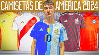 CAMISETAS de la COPA AMÉRICA 2024 [upl. by Eceer]