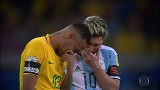 Melhores Momentos Brasil 3x0 Argentina  Eliminatórias da Copa 2018 13112016 [upl. by Cheney]