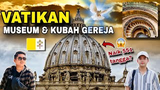 SISI LAIN VATIKAN yg JARANG diketahui umat MUSEUM amp KUBAH GEREJA 551 TANGGA‼️ [upl. by Frederic]